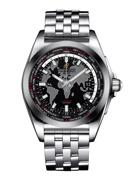 breitling wb3510u4-bd94-375a|Breitling WB3510U4.BD94.375A : Galactic Unitime Stainless .